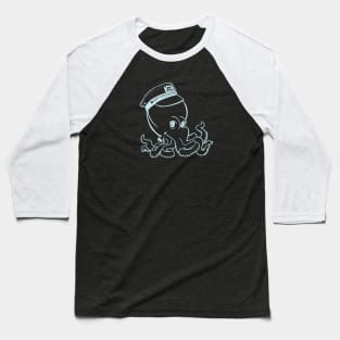 Captain Octopus for Dark Shirts Baseball T-Shirt